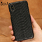 Luxury phone case and accessories python leather skin magnetic phone case