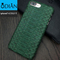 Factory wholesale Full protective case For Apple phone 8 case Luxury genuine python skin leather back case