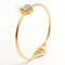 2020 New wholesale fashion brand gold plating stainless steel bracelet