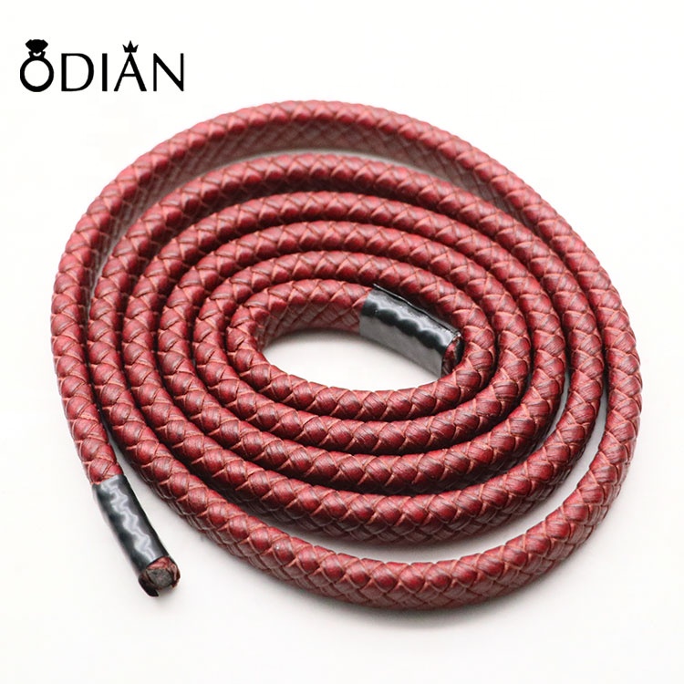 Multicolor Braided Leather Cord For Bracelets Fashion Jewelry Wire Handmade