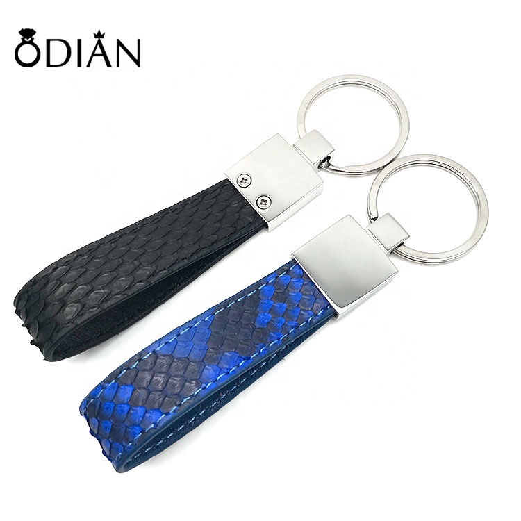 Fashion Brand Luxury Women birthday gift key chain leather with stainless steel for christmas for girl