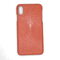Genuine Stingray Leather Phone Cover For telephone / Luxury red phone Case for cellphone and mobile phone