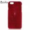 hight quality orange Stingray skin A Phone Leather Case wholesales