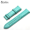 The unique crocodile leather watchband for men and women is a must-have item for fashionable people