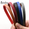 Genuine Stingray Python cord Rope colorful Python Leather Flat Cord 5mm 6mm 10mm 12mm Custom Size Jewelry Rope