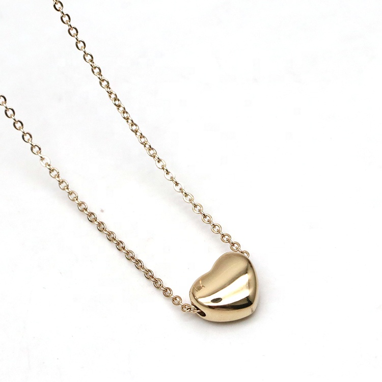New stainless steel engravable heart pendant engraving necklace,Customized private logo