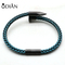 New Design Stainless Steel Rope Twisted Wire Nail Bracelet Men Bangle Jewelry