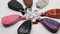 Men Genuine Leather Car Key Holder Key Bag - Purple python Leather Key Bag,Many styles and colors bag
