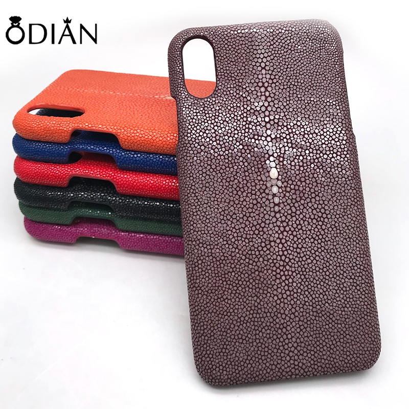 Wholesale Protective phone case back cover for phone genuine leather phone case