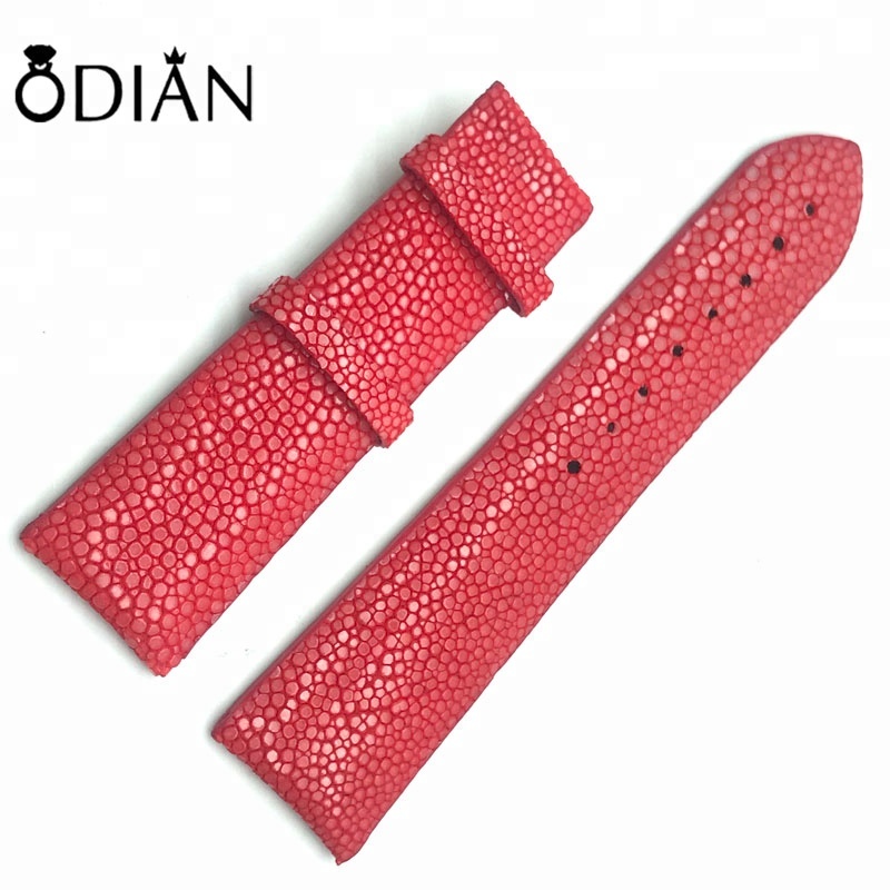 Hot selling Genuine Stingray skin leather Watch Strap