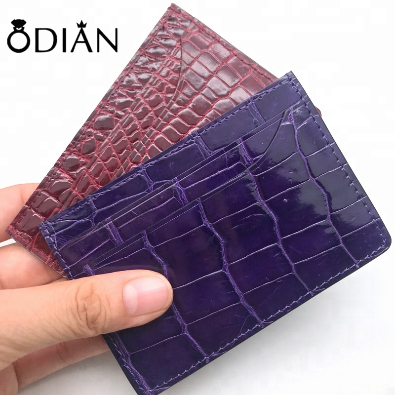 Top quality aluminum card case wallet