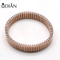 Fashion Elastic Stretchy Gold Claw Chain Stainless Steel Bracelet