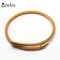 Stainless steel hollow rope bracelet, pressed buckle bracelet, custom color