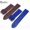 Hot selling Red Blue Black Stingray skin leather Watch Strap for men and women