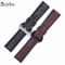 Genuine stingray and python leather watch strap band with excellent handmade stainless steel watch buckle clasp