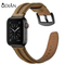 Best Selling Luxury Leather Watch Straps Wrist Band for Apple Iwatch Series 4 40mm 48mm