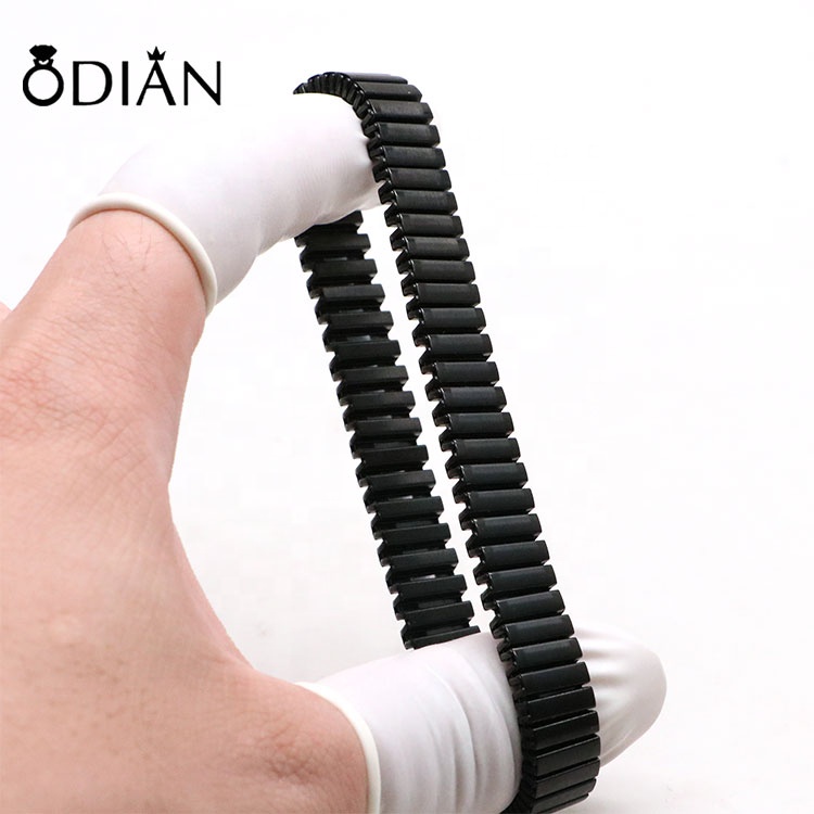 Odian jewelry wholesale custom handmade Stainless Steel Stretch Bracelet elastic bracelet for Men and Women