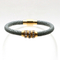 The new hit jewelry bracelet Stingray Leather Bracelet Magnetic Buckle Leather Bracelet