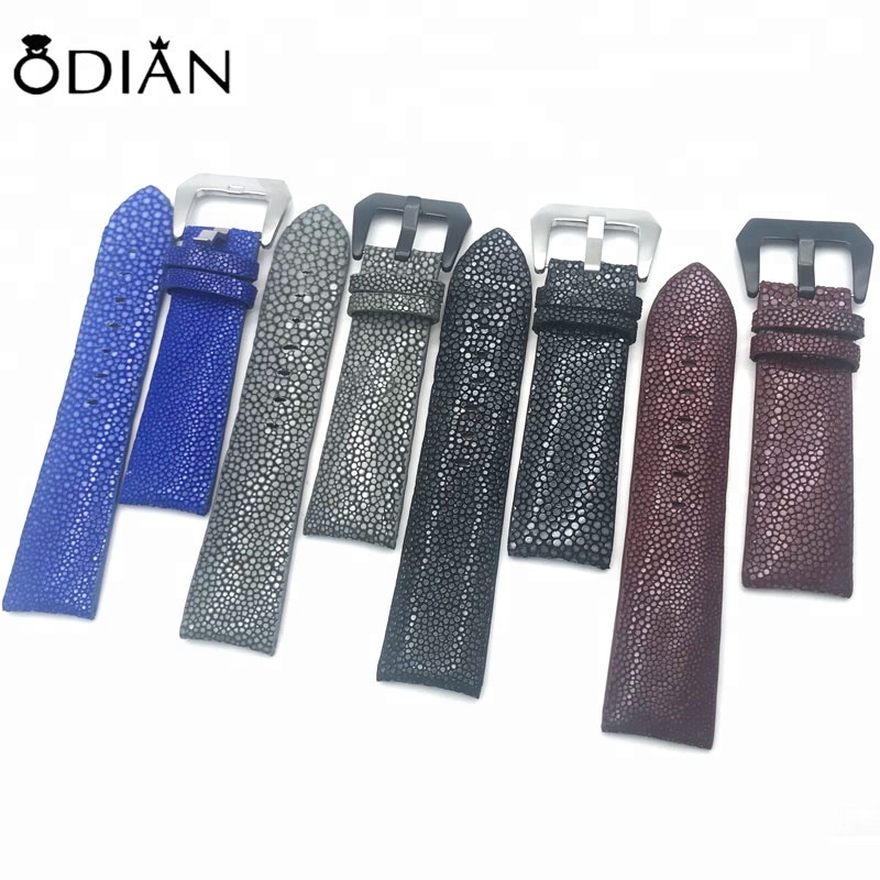 Hot selling Customized Stingray skin leather Watch Strap