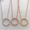 sivler necklace sun and moon necklace shake necklace crescent moon pendant necklace