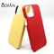 Top quality full cover edge cowhide leather flocking phone case For iPhone 12 Pro /12 pro max/12 Mini