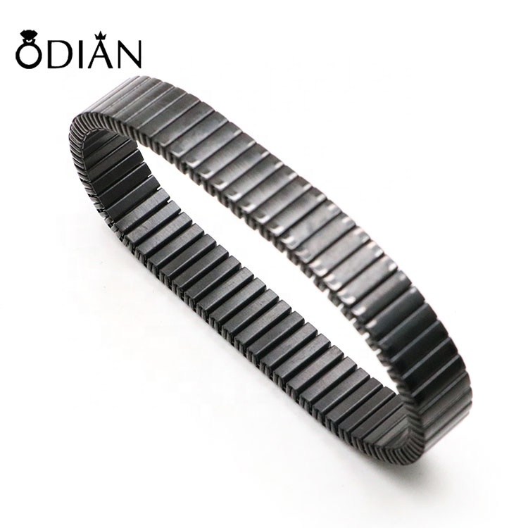 Odian jewelry wholesale custom handmade Stainless Steel Stretch Bracelet elastic bracelet for Men and Women