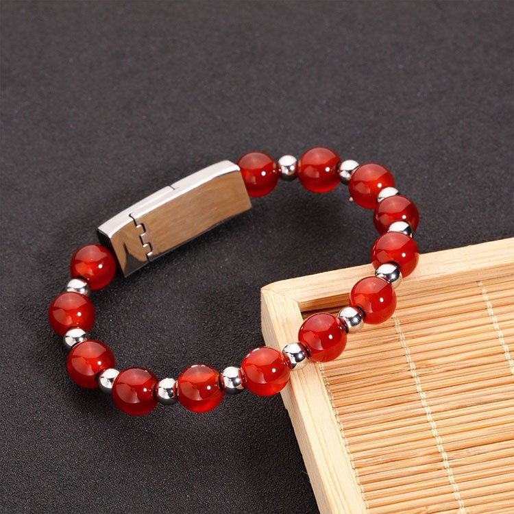 Top quality leather braid bracelet selling top quality data charging cable USB data cable for Apple and Android