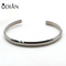 Odian Jewelry Customized Women Men Titanium Steel Cuff Bracelet, In Stock Watch Accessories